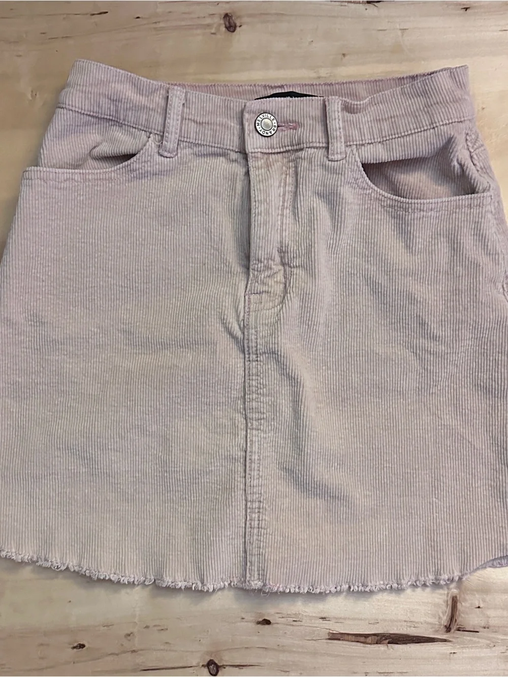 Brandy Melville Corduroy Mini Skirt